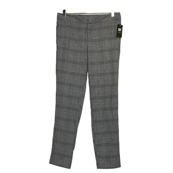 NWT Kut from the Kloth Plaid Houndstooth Trouser Pants Sz. 4 - Picture 1 of 3